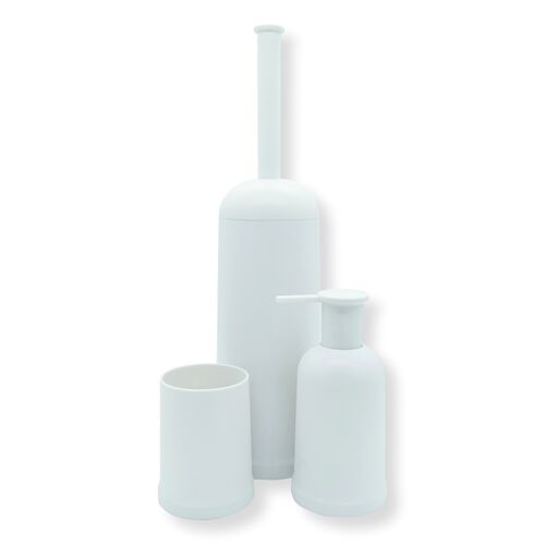 Dosificador dispensador jabón VINTAGE – HIPS libre de BPA – Blanco mate