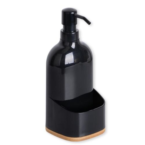 Dosificador de jabón de cerámica BASE - Negro
