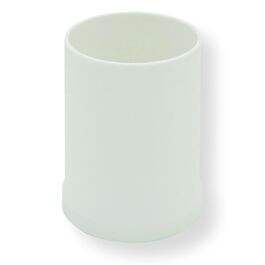 Vaso portacepillos de dientes para bao VINTAGE  HIPS libre de BPA  Blanco mate