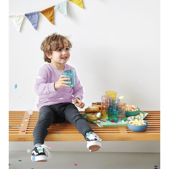 Vajilla infantil Mio set 6 piezas Rosa