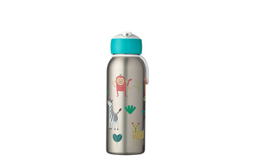 Botella isotérmica flip-up campus 350 ml - animal friends