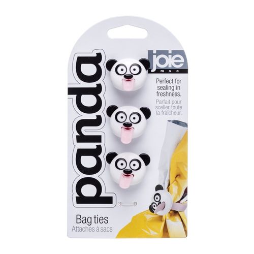 Set de 3 cierra bolsas  Panda